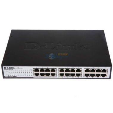 友讯（D-Link）DGS-1024D 24口千兆非网管交换机 桌面式